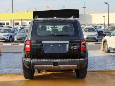 2025 Toyota Prado GXL 1st Edition 2.4 Litres 4 Cylinders Petrol Engine Black SUV GCC Specs