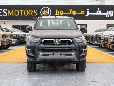 2026 Toyota Hilux Adventure 4.0 Litres V6 Petrol Engine Black Pickup Truck GCC Specs