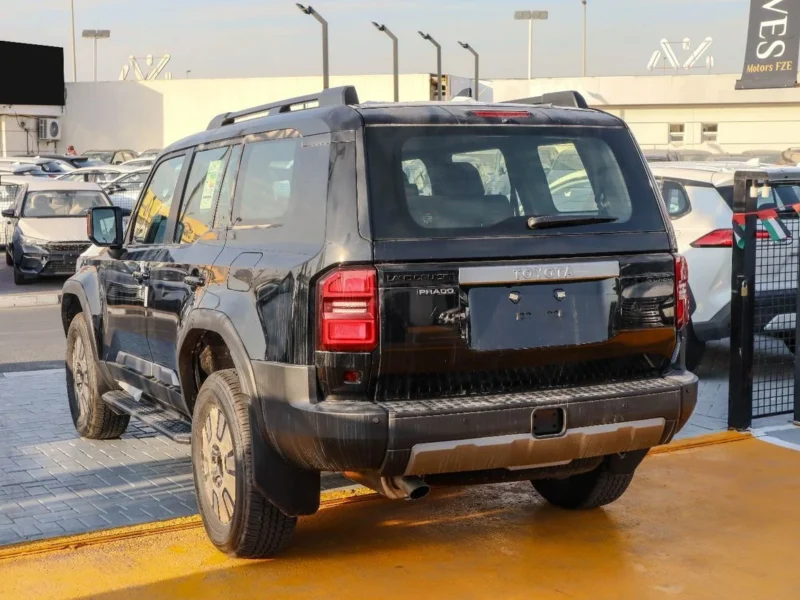2025 Toyota Prado GXL 1st Edition 2.4 Litres 4 Cylinders Petrol Engine Black SUV GCC Specs
