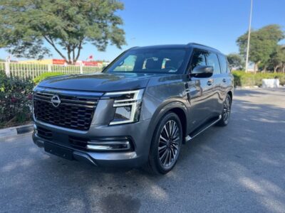 2026 Nissan Patrol LE PLATINUM 3.5-liter V6 Twin Turbo Grey Tan SUV GCC Specs