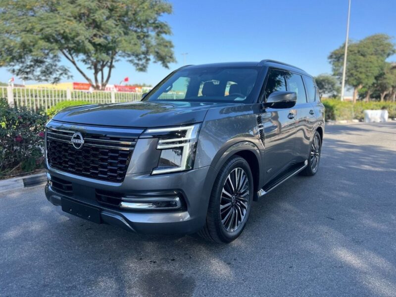 2026 Nissan Patrol LE PLATINUM 3.5-liter V6 Twin Turbo Grey Tan SUV GCC Specs