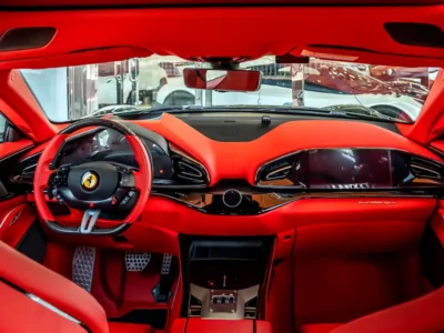 2026 Ferrari Purosangue 12 Cylinders Petrol Engine Black Red SUV Automatic