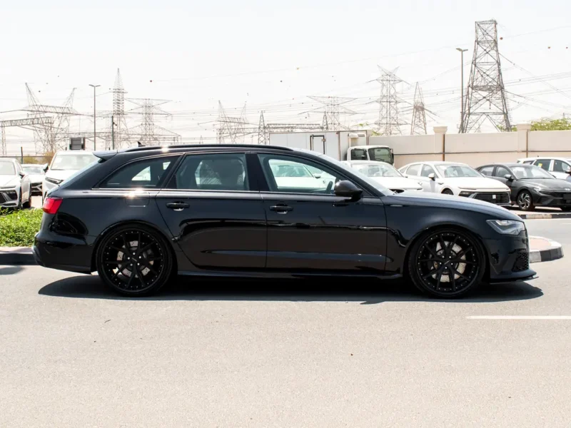 2014 Audi S6/RS6 8 Cylinders Petrol Engine Black Sedan Japanese Specs SUPER CLEAN
