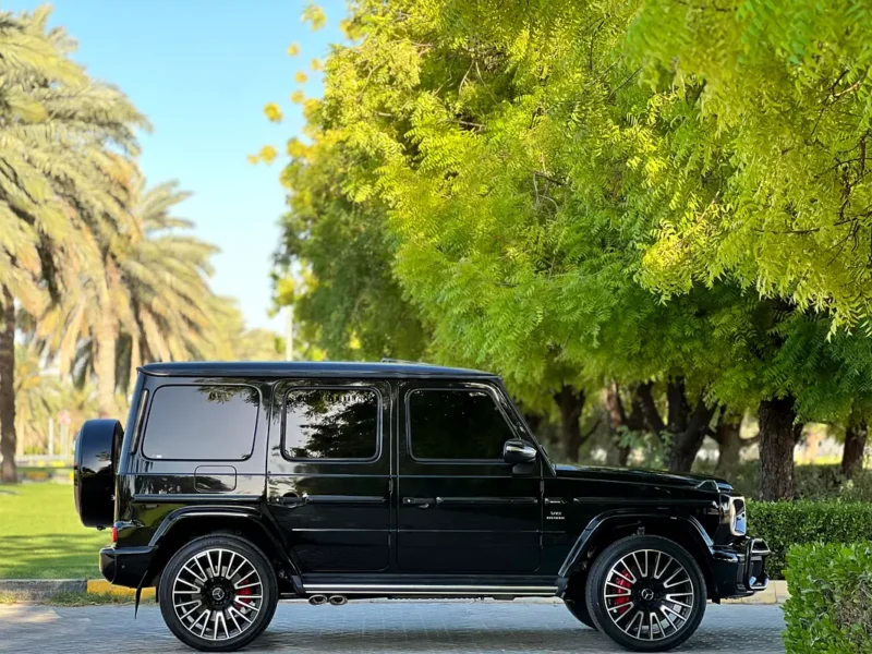 2020 Mercedes-Benz G-Class G 63 AMG 8 Cylinders Petrol Engine Black Red SUV Automatic