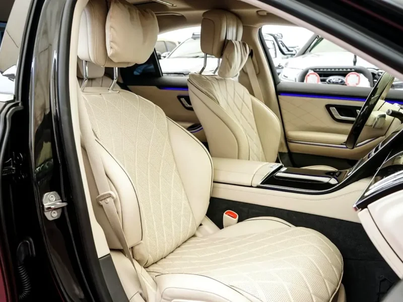 2021 Mercedes-Benz S-Class S 500 6 Cylinders Petrol Engine Black Beige Sedan Automatic