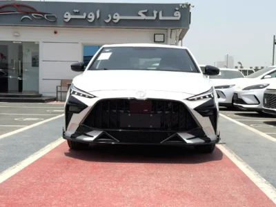 2025 MG MG6 Trophy 4 Cylinders Petrol Engine White Black Sedan Chinese Specs