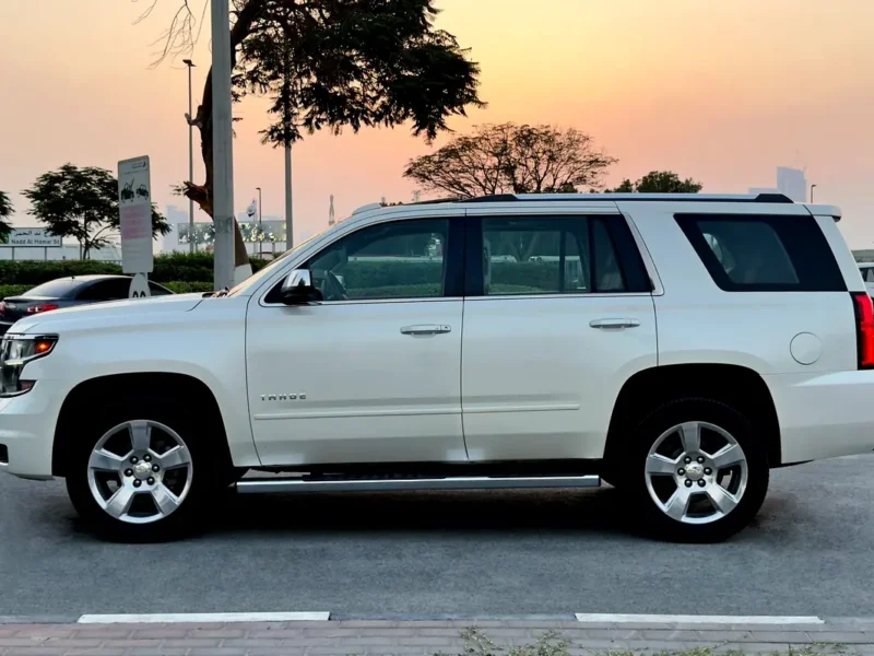 2015 Chevrolet Tahoe Z71 5.3 Litres V8 Petrol Engine White Brown SUV GCC Specs Automatic