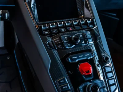 2017 Lamborghini Aventador LP 750-4 Superveloce 6.5L V12 Engine Blue Black Hard Top Convertible