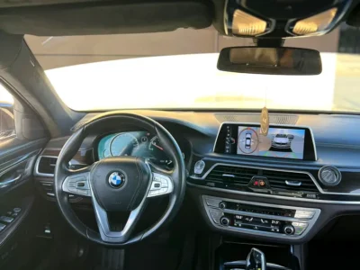 2016 BMW 7-Series 730i 4 Cylinders Petrol Engine Black Brown GCC Specs Automatic