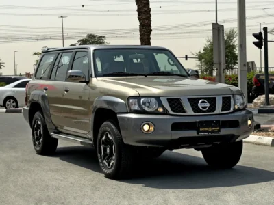 2022 Nissan Patrol Super Safari 4.8L 6 Cylinders Petrol Engine Gold Tan SUV GCC Specs
