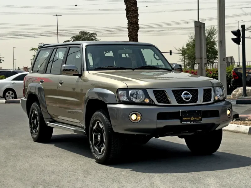 2022 Nissan Patrol Super Safari 4.8L 6 Cylinders Petrol Engine Gold Tan SUV GCC Specs
