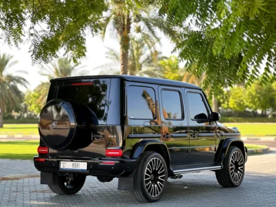 2020 Mercedes-Benz G-Class G 63 AMG 8 Cylinders Petrol Engine Black Red SUV Automatic