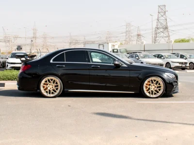 2017 Mercedes-Benz C-Class C63 S 8 Cylinders Petrol Engine Black Sedan Japanese Specs