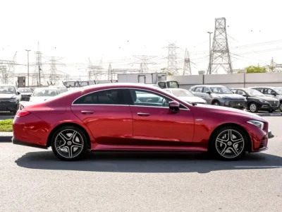 2018 Mercedes-Benz CLS-Class CLS 450 6 Cylinders Petrol Engine Red Black Sedan Automatic