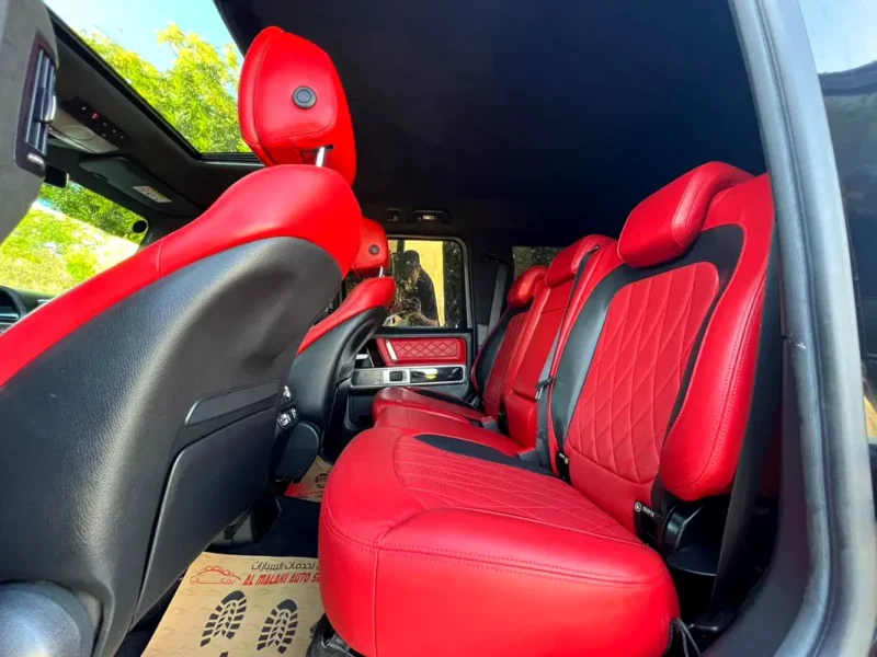 2020 Mercedes-Benz G-Class G 63 AMG 8 Cylinders Petrol Engine Black Red SUV Automatic