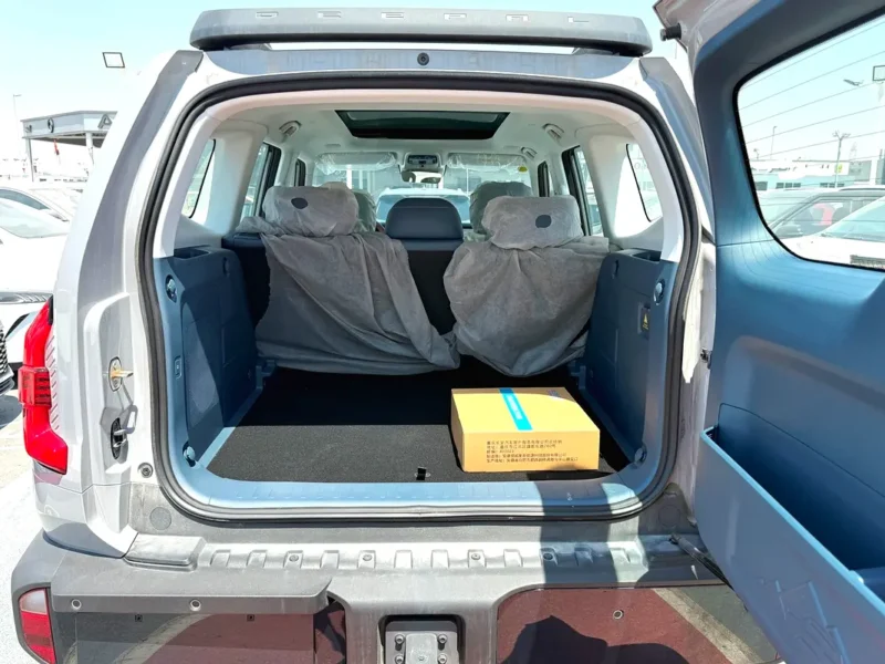 2024 Changan Deepal G318 4 Cylinders Engine EREV Silver Blue SUV Chinese Specs