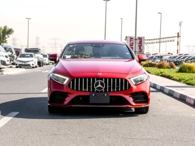 2018 Mercedes-Benz CLS-Class CLS 450 6 Cylinders Petrol Engine Red Black Sedan Automatic