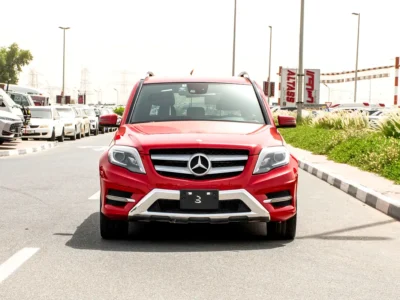 2013 Mercedes-Benz GLK-Class GLK 350 4matic 6 Cylinders Petrol Engine Red Black SUV Automatic