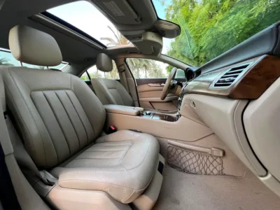 2013 Mercedes-Benz CLS-Class CLS 500 8 Cylinders Petrol Engine Beige Sedan GCC Specs