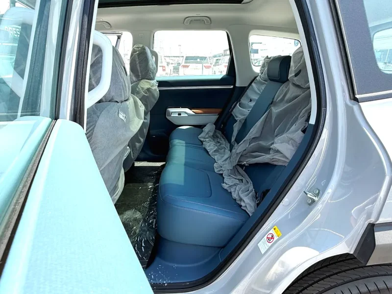 2024 Changan Deepal G318 4 Cylinders Engine EREV Silver Blue SUV Chinese Specs