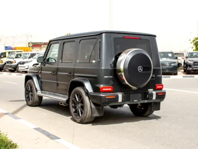 2022 Mercedes-Benz G-Class G 63 AMG 8 Cylinder Petrol Engine Black SUV Japanese Specs