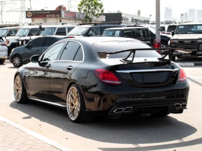 2017 Mercedes-Benz C-Class C63 S 8 Cylinders Petrol Engine Black Sedan Japanese Specs