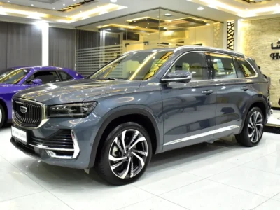 2025 Geely Monjaro GF 4 Cylinders Petrol Engine Grey Beige SUV GCC Specs Automatic