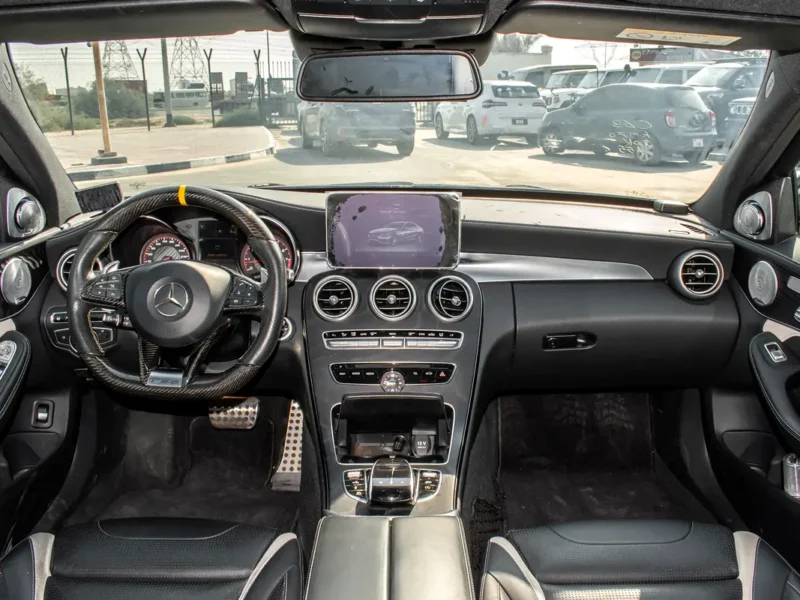 2017 Mercedes-Benz C-Class C63 S 8 Cylinders Petrol Engine Black Sedan Japanese Specs