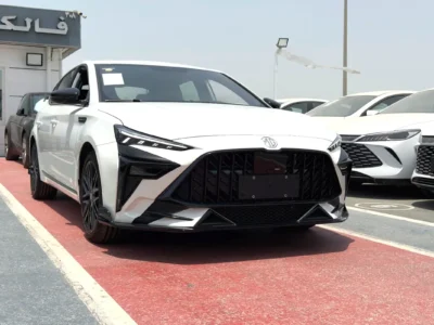 2025 MG MG6 Trophy 4 Cylinders Petrol Engine White Black Sedan Chinese Specs