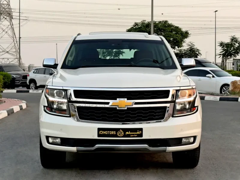 2015 Chevrolet Tahoe Z71 5.3 Litres V8 Petrol Engine White Brown SUV GCC Specs Automatic