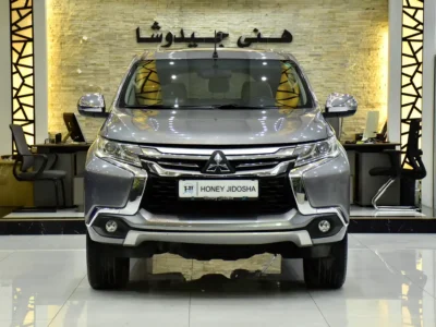 2019 Mitsubishi Montero Sport GLS 6 Cylinders Petrol Engine Silver Beige SUV GCC Specs