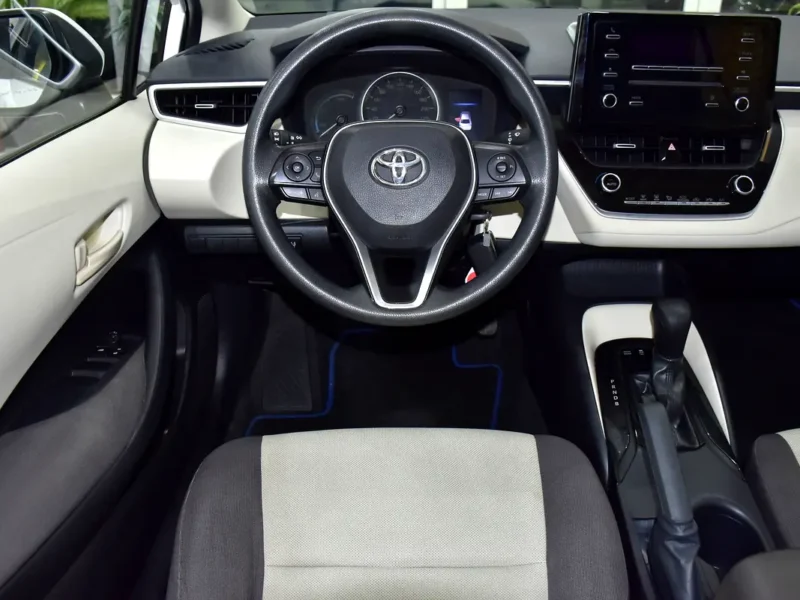 2020 Toyota Corolla GLI 4 Cylinders Petrol Engine White Beige Sedan GCC Specs