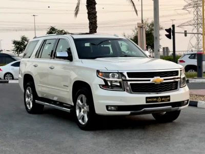 2015 Chevrolet Tahoe Z71 5.3 Litres V8 Petrol Engine White Brown SUV GCC Specs Automatic