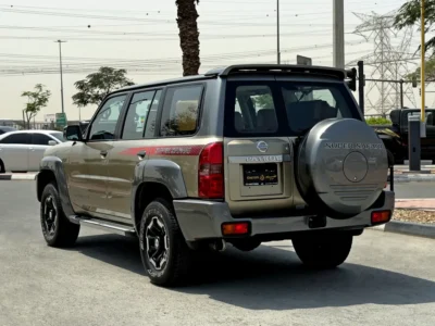 2022 Nissan Patrol Super Safari 4.8L 6 Cylinders Petrol Engine Gold Tan SUV GCC Specs
