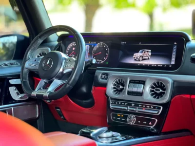 2020 Mercedes-Benz G-Class G 63 AMG 8 Cylinders Petrol Engine Black Red SUV Automatic