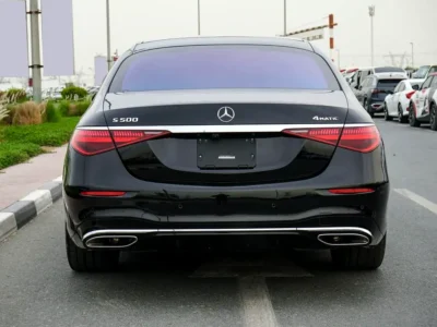 2021 Mercedes-Benz S-Class S 500 6 Cylinders Petrol Engine Black Beige Sedan Automatic