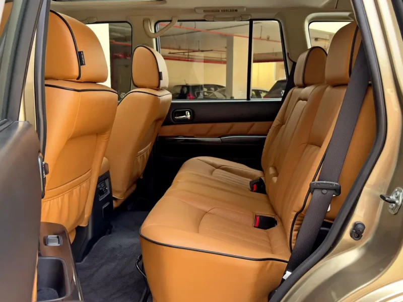 2022 Nissan Patrol Super Safari 4.8L 6 Cylinders Petrol Engine Gold Tan SUV GCC Specs