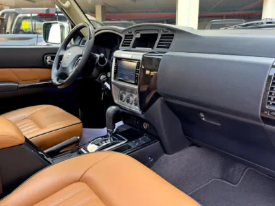 2022 Nissan Patrol Super Safari 4.8L 6 Cylinders Petrol Engine Gold Tan SUV GCC Specs