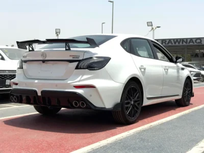 2025 MG MG6 Trophy 4 Cylinders Petrol Engine White Black Sedan Chinese Specs