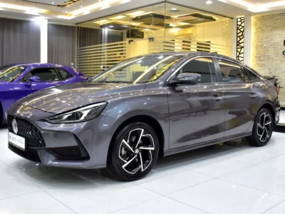2023 MG GT Deluxe 4 Cylinders Petrol Engine Grey Black Sedan GCC Specs Automatic