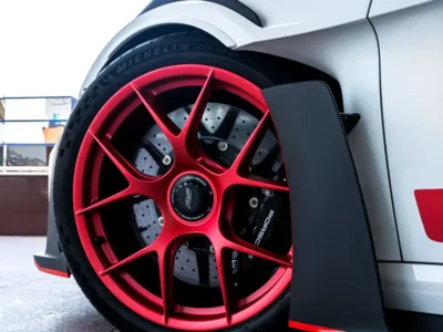 2024 Porsche 911 GT3 RS 4.0L naturally aspirated flat-six Engine White Black Sports Car