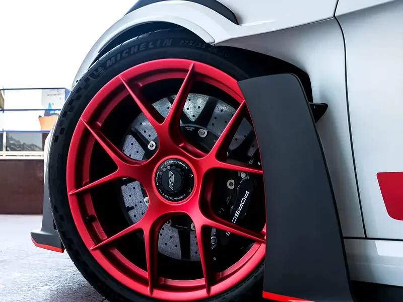 2024 Porsche 911 GT3 RS 4.0L naturally aspirated flat-six Engine White Black Sports Car