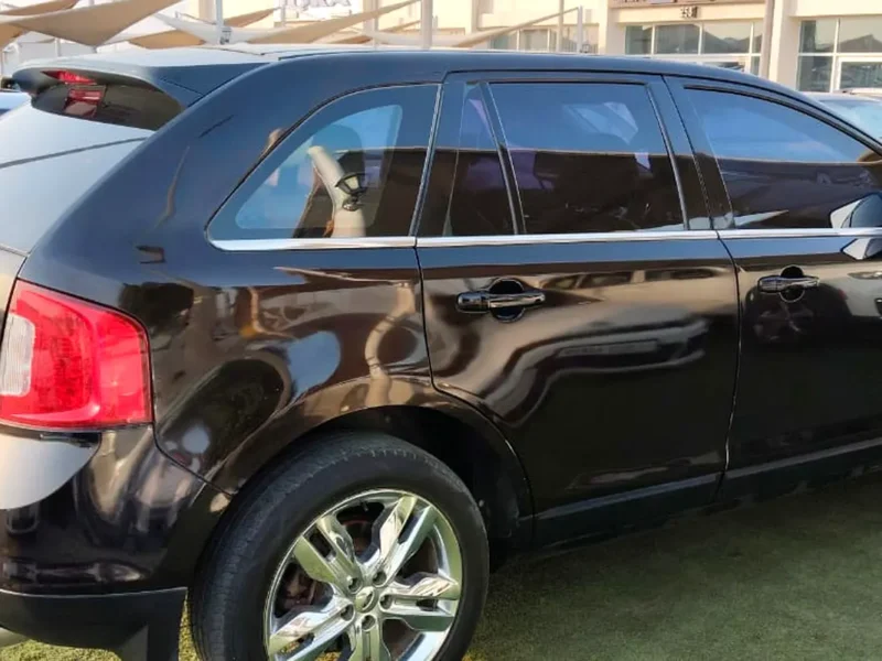 2013 Ford Edge Limited 6 Cylinders Petrol Engine Brown SUV GCC Specs Automatic