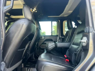 2021 Jeep Wrangler Unlimited Sahara 6 Cylinders Petrol Engine Grey Black SUV GCC Specs