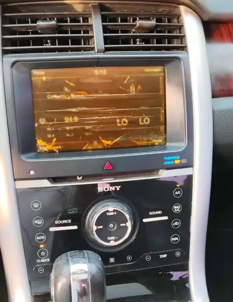 2013 Ford Edge Limited 6 Cylinders Petrol Engine Brown SUV GCC Specs Automatic