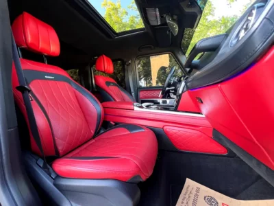 2020 Mercedes-Benz G-Class G 63 AMG 8 Cylinders Petrol Engine Black Red SUV Automatic