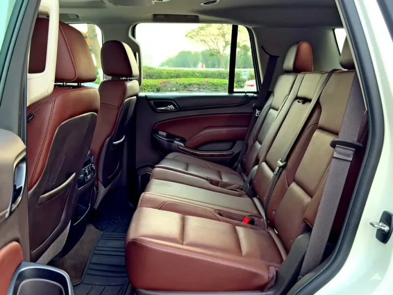 2015 Chevrolet Tahoe Z71 5.3 Litres V8 Petrol Engine White Brown SUV GCC Specs Automatic