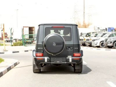 2022 Mercedes-Benz G-Class G 63 AMG 8 Cylinder Petrol Engine Black SUV Japanese Specs