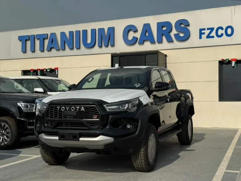 2026 Toyota Hilux GR Sport 4.0L 6 Cylinders Petrol Engine Black Pickup Truck GCC Specs