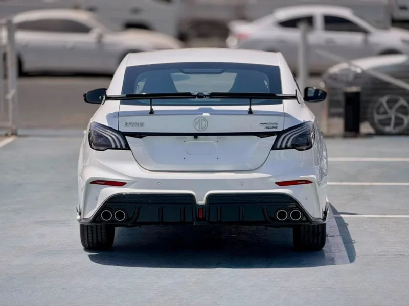 2025 MG 6 LUXURY 1.5 Litres Turbo Petrol Engine White Black Sedan Chinese Specs